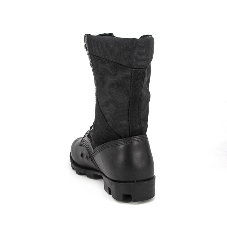 Bottes de jungle militaire en caoutchouc noir 5220