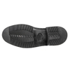 Chaussures de bureau en cuir noir confortable 1207
