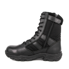 Bottes tactiques &agrave; fermeture &eacute;clair imperm&eacute;able pour hommes 4206