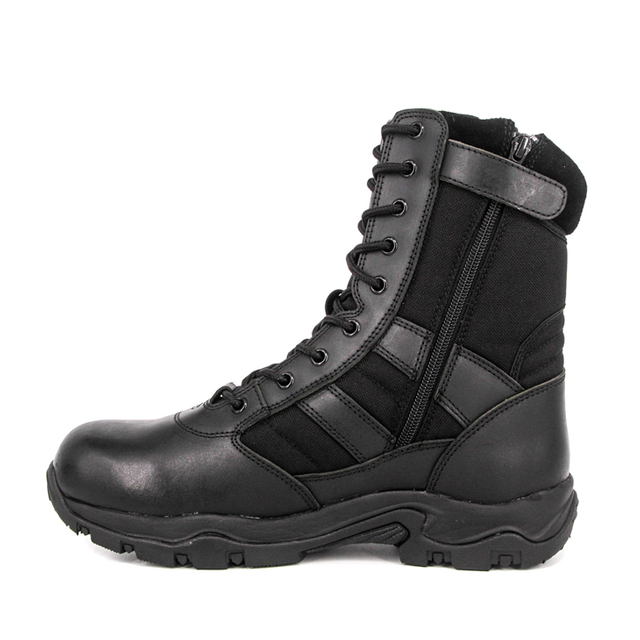 Bottes tactiques à fermeture éclair imperméable pour hommes 4206