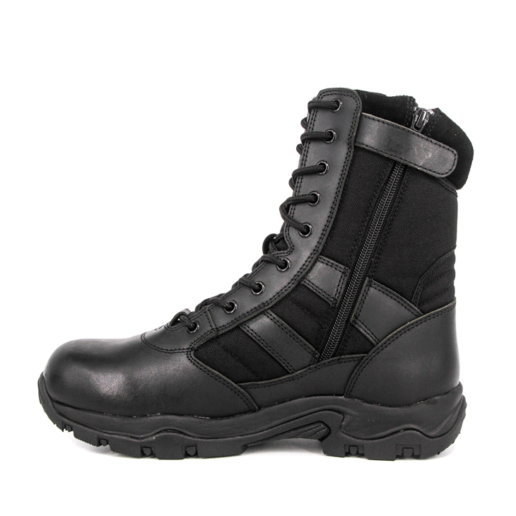 Bottes tactiques à fermeture éclair imperméable pour hommes 4206
