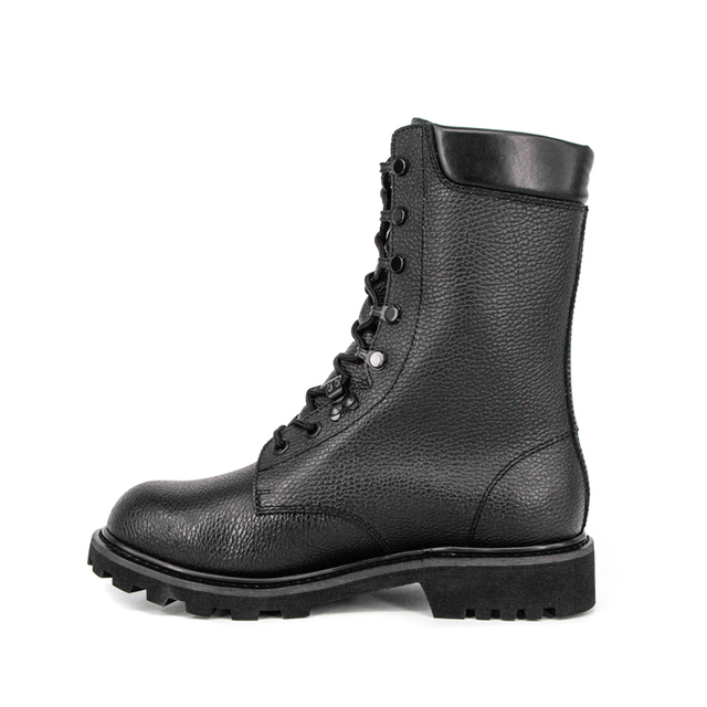 Police Tactical Searcher Boots en cuir complet 6207