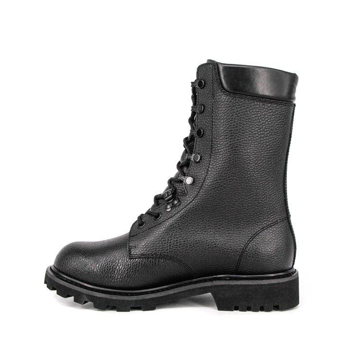 Police Tactical Searcher Boots en cuir complet 6207