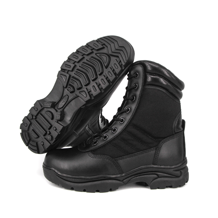 Bottes tactiques de zipper latéral imperméable léger 4234