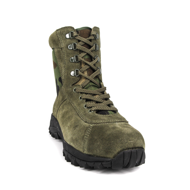 Bottes du désert militaire de Camo vert olive 7281