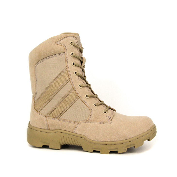 Véritable chasse des bottes de désert de goodyear militaire 7259