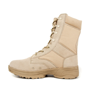 Prix ​​d'usine en stock Bottes de combat militaire de l'armée Bottes désertiques 7260