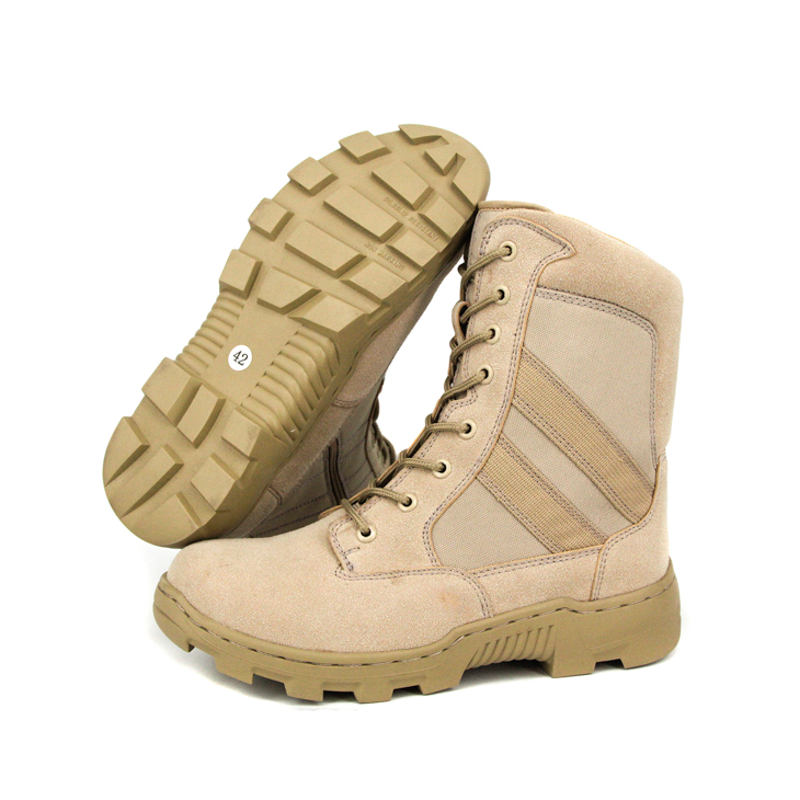 Véritable chasse des bottes de désert de goodyear militaire 7259