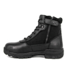 Boots tactiques en cuir de police noire 4112