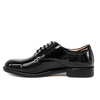 Chaussures de bureau en cuir brillant en cuir 1238