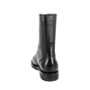 Bottes de cuir authentique noir de l'armée masculine 6276