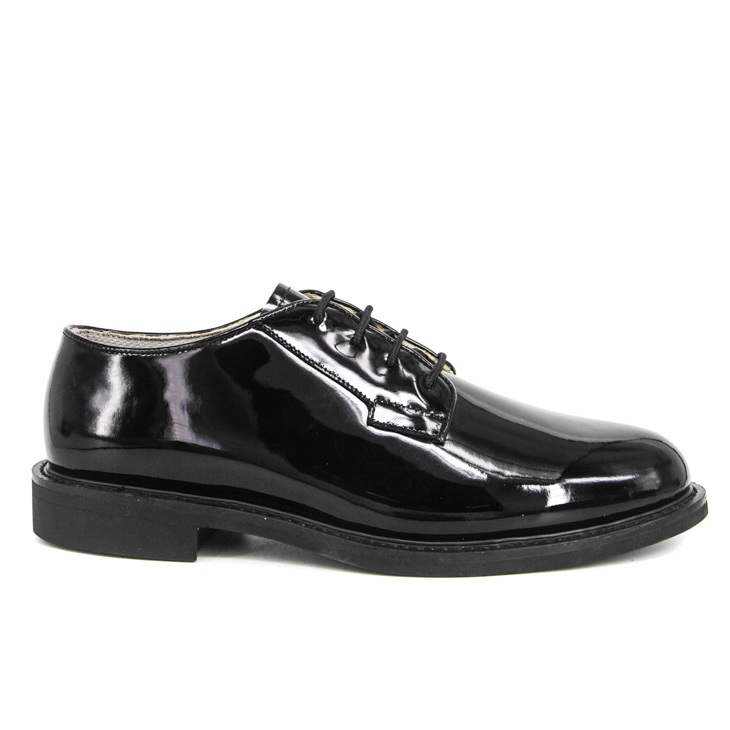 Chaussures de bureau en cuir breveté d'Oxford imperméable 1268
