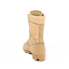 Bottes militaires khaki de la police de la police 7238