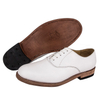 Chaussures de bureau en cuir breveté brillant blanc 1216
