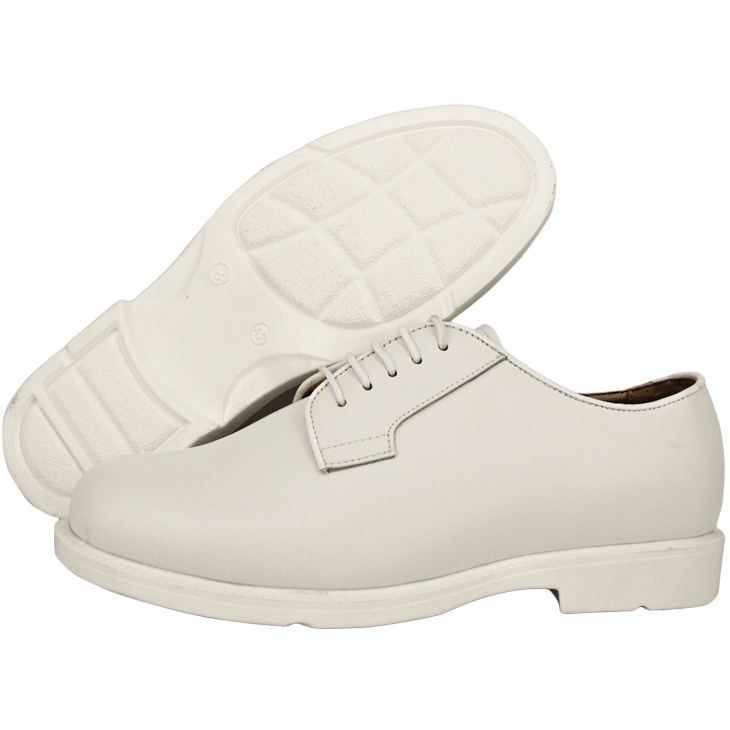 Milforce White Oxford Navy Military Office Chaussures 1212