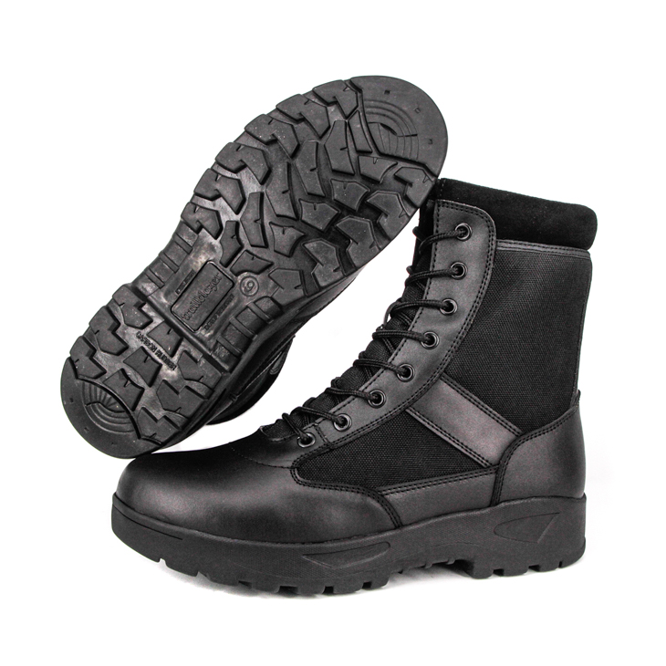 Sécurité isolée britannique BOOT TACTIQUE MILITAIRE NOIR 4281