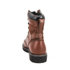 Bottes en cuir complet militaire de la cheville féminine 6274