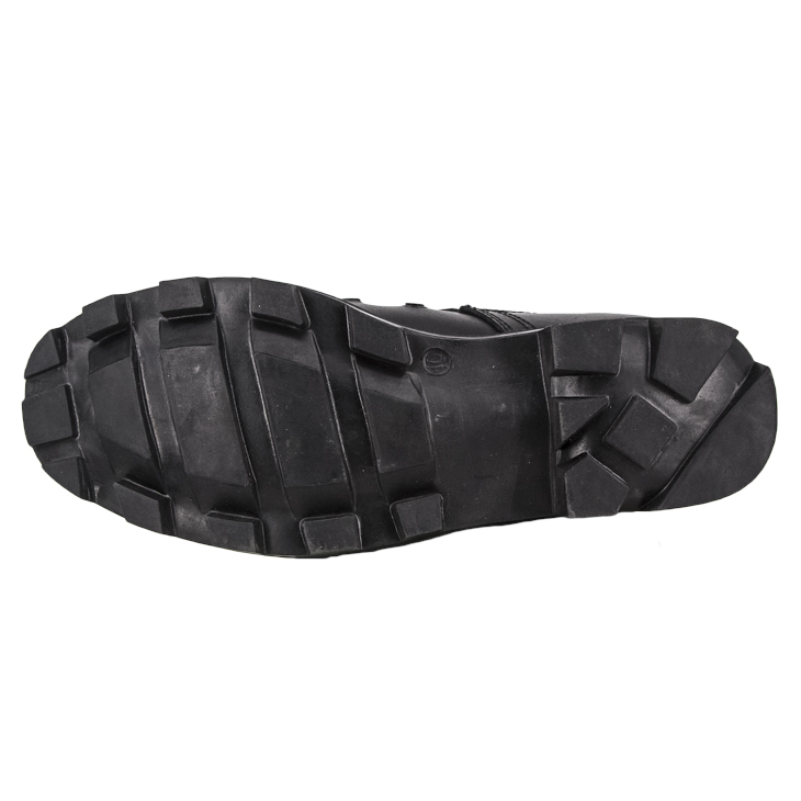 Bottes de jungle militaire en caoutchouc noir 5220