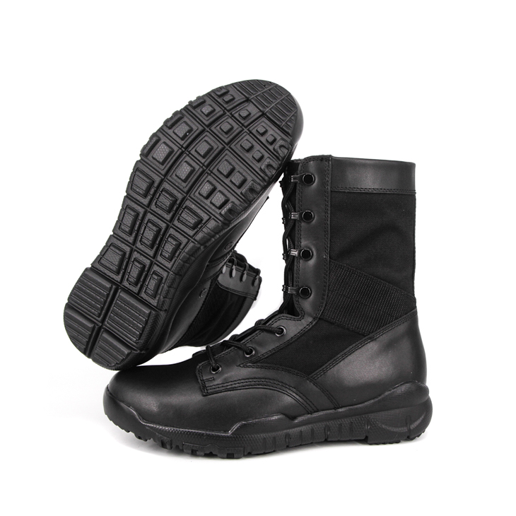 Bottes de jungle extérieure noire militaire 5221