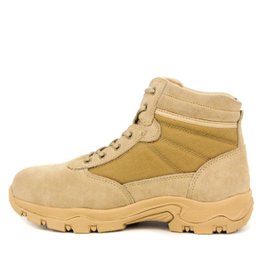 Bottes de désert militaire de sable d'usine 7101