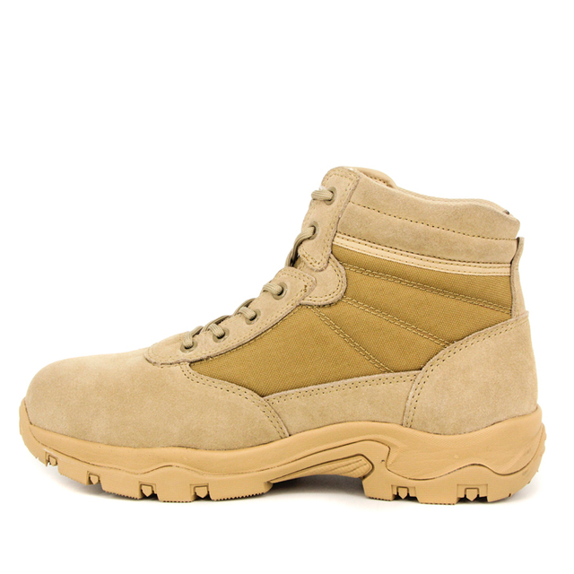 Bottes de désert militaire de sable d'usine 7101