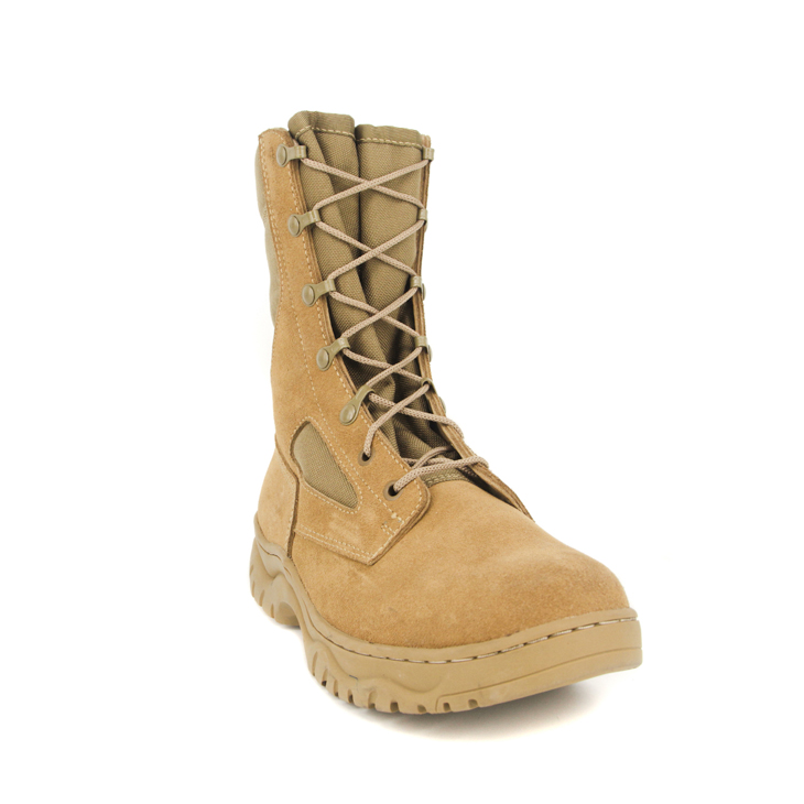 Bottes du désert Khaki américain d'usine 7271