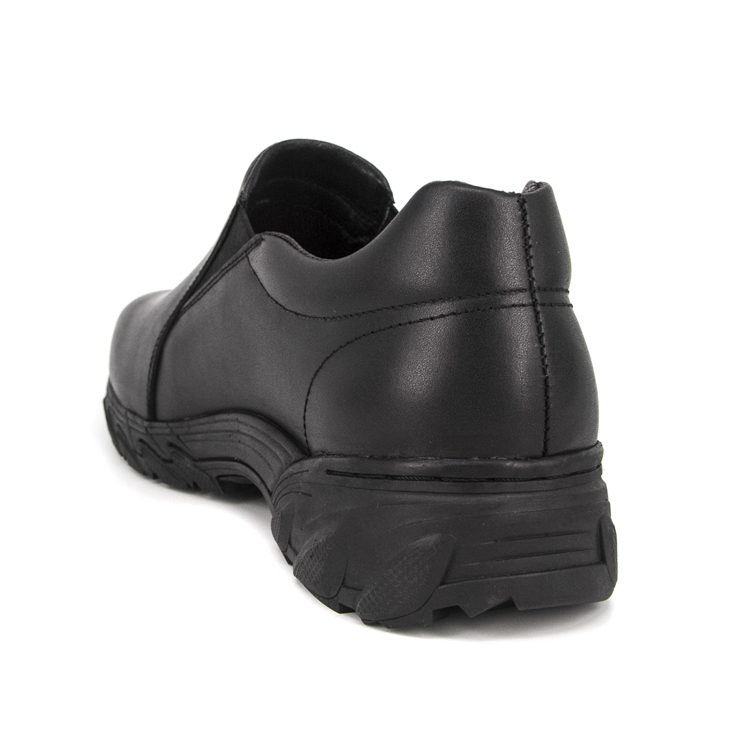 Bottes en cuir militaire masculin authentiques 6112
