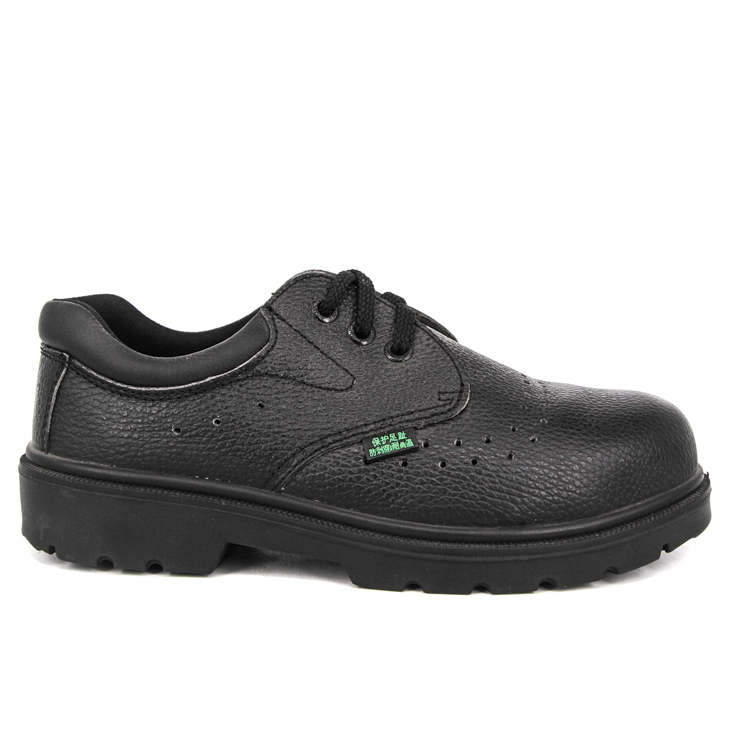 Chaussures de sécurité confortables noires pour hommes 3106