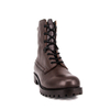 Boots en cuir militaire à isolation marron 6246