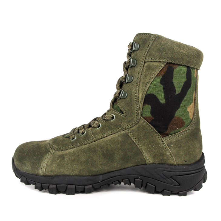 Bottes du désert militaire de Camo vert olive 7281