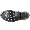 Ritual britannique durable Grain Top Full Cuir Boots Military