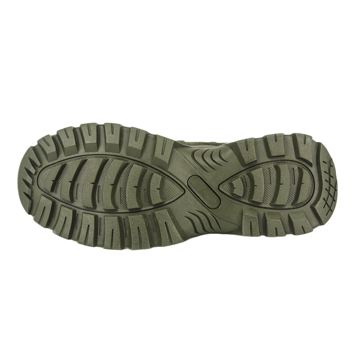 Bottes de désert militaire vert éclair 