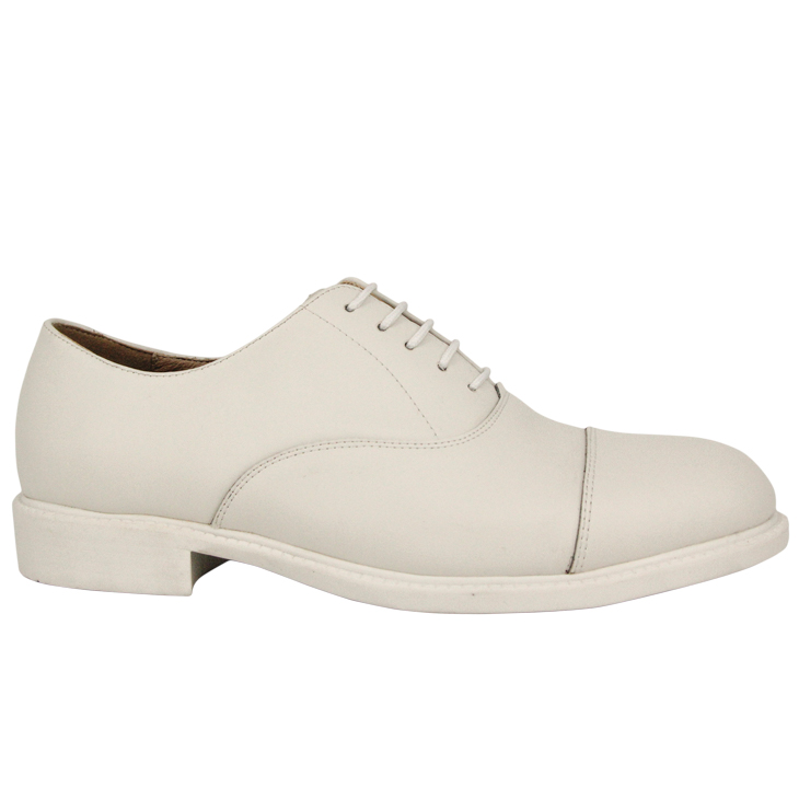 Chaussures de bureau de travail de qualité brillante blanche à la mode 1219 