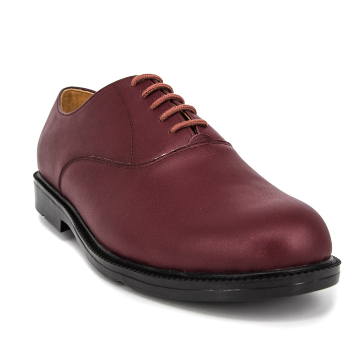 Chaussure de bureau en cuir formel des hommes bruns à vente 1244