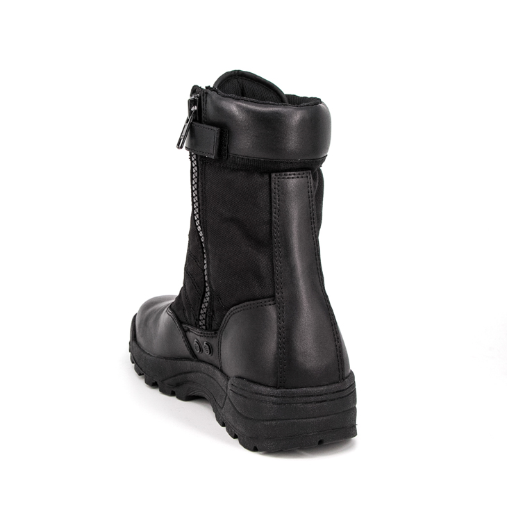 Bottes de chaussures tactiques de combat à la cheville haute avec fermeture éclair 4241