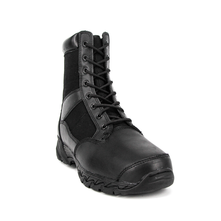 Bottes tactiques personnalisées populaires de la police extérieure 4246
