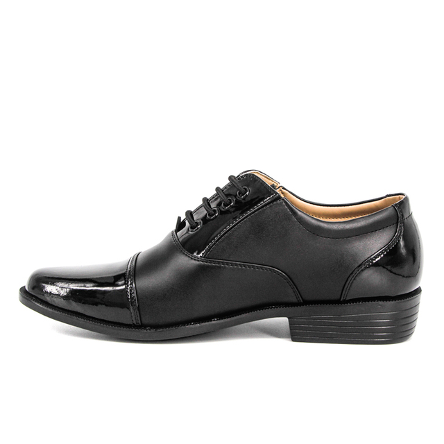 Chaussures de bureau de style de mode noir en gros 