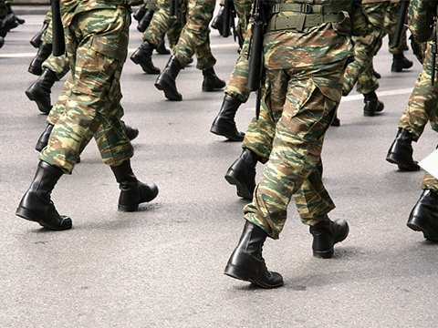Botte militaire 