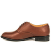 Chaussures de bureau Emale Flat brun rouge 1110