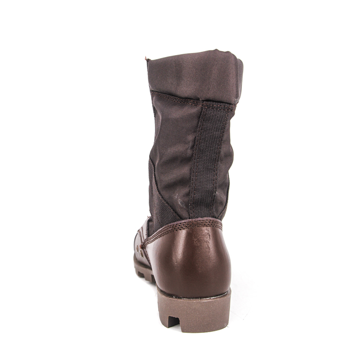 Bottes de jungle de l'armée brun rouge en caoutchouc 5234