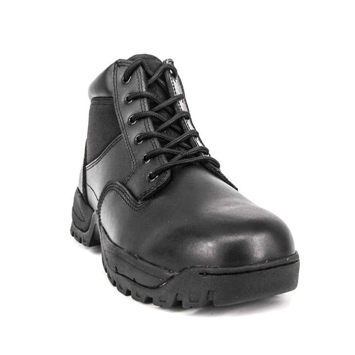 Bottes tactiques de l'orteil de mode avec fermeture éclair 4120
