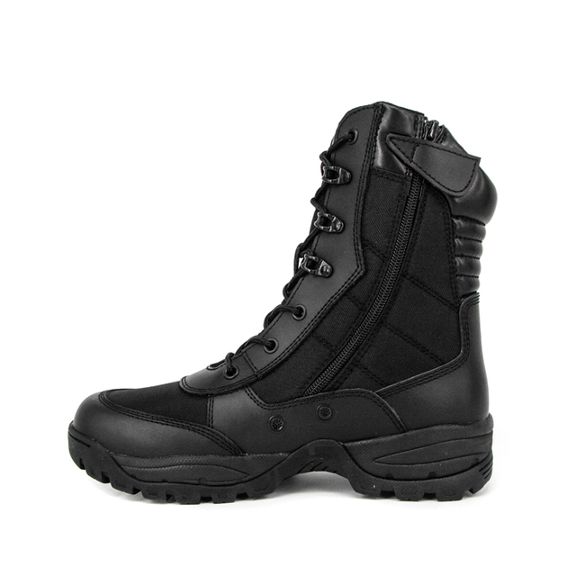 Botte de tactique militaire de sécurité personnalisée pour les jeunes 