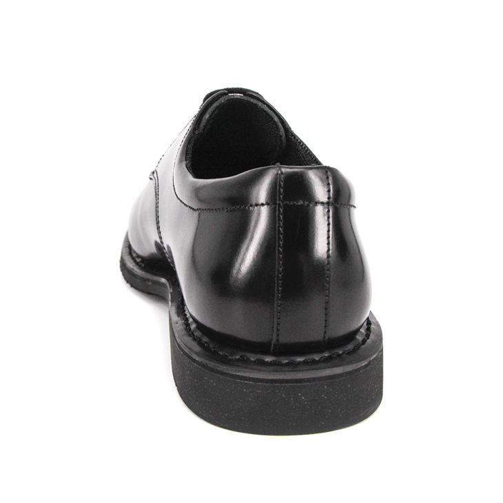 Chaussures de bureau militaire d'Oxford en cuir plat 1215