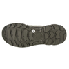 Bottes de désert en cuir zip-zip olive 7254