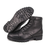 Boots de police militaire de haute qualité Boots en cuir complet 6116