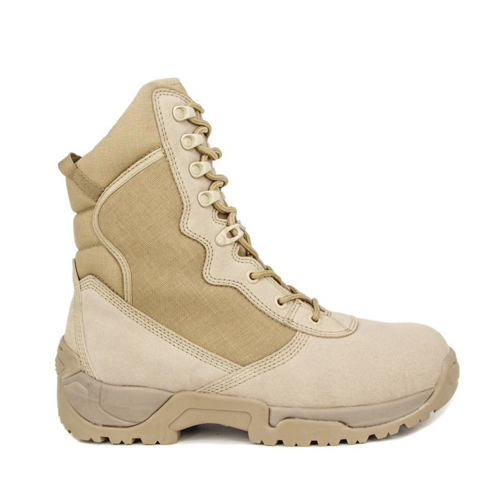 Bottes du désert de l'armée militaire en daim 7216
