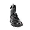 Afficher un bon prix de combat noir Bottes en cuir complet 6227
