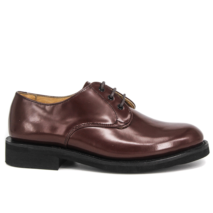 Chaussures de bureau imperméables marron 1111