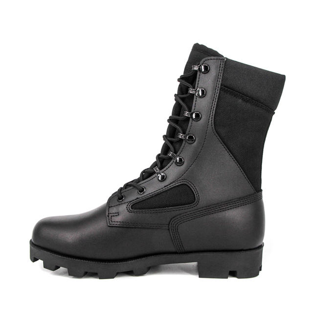 Bottes militaires américaines imperméables de la police 5215