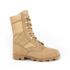 Bottes militaires khaki de la police de la police 7238